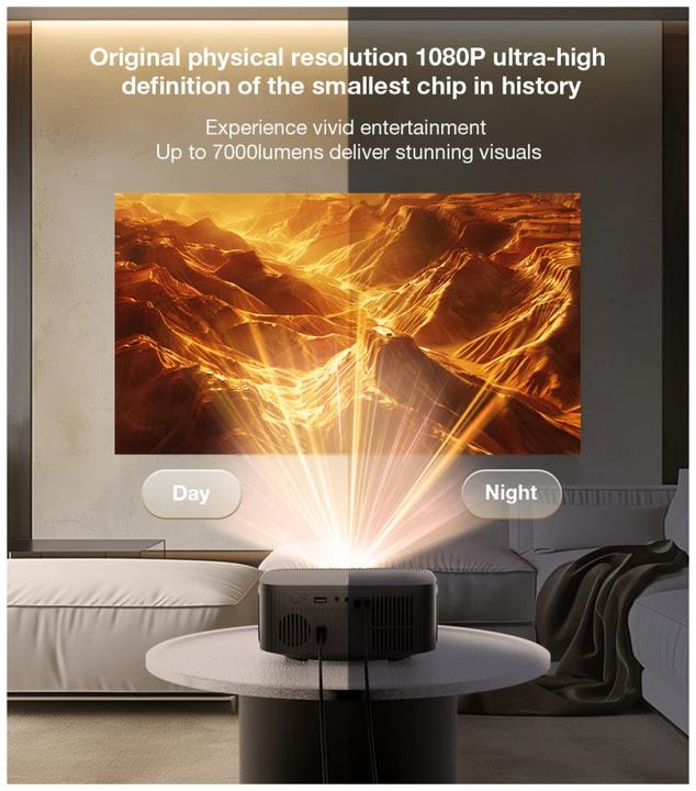 Actual product image BlitzWolf Rzutnik / Projector BW-V10 (7000 lm)
