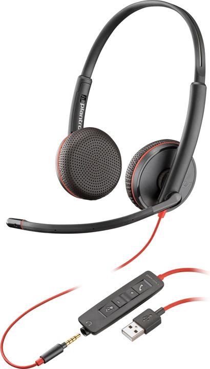 Poly Blackwire 3225 (Cable, USB-A)