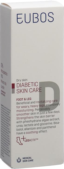 Eubos Diabetische Hautpflege Fuss & Bein (neu) (Fussdeodorant & -puder, 100 ml)