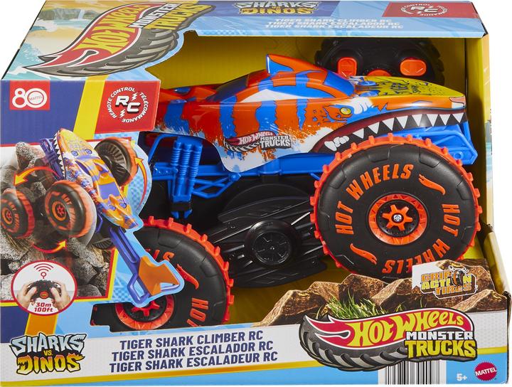 Produktbild Hot Wheels Monster Trucks R/C Tiger Shark Climber 1:15