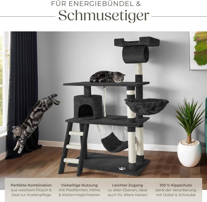 Actual product image tectake Marcel (141 cm, Black)