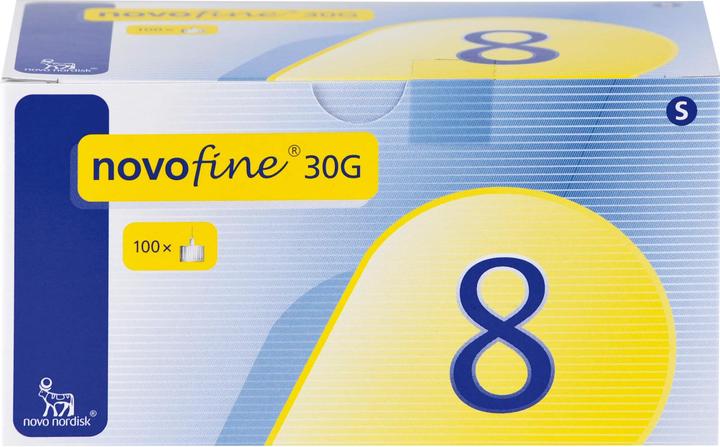 Novo Nordisk NOVOFINE 8 0.30x8mm TW, 100 pcs KAN