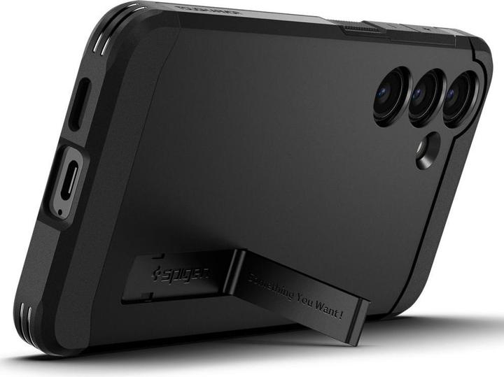 Productafbeelding Spigen Stoer pantser Sam S24+ S926 czarny/zwart ACS07332 (Samsung Galaxy S24+)