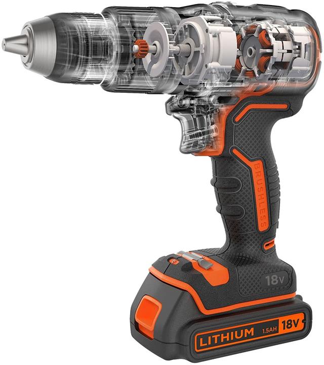 Produktbild Black & Decker BL188KBQW AkkuSchlagbohrschrauber (Akkubetrieb)