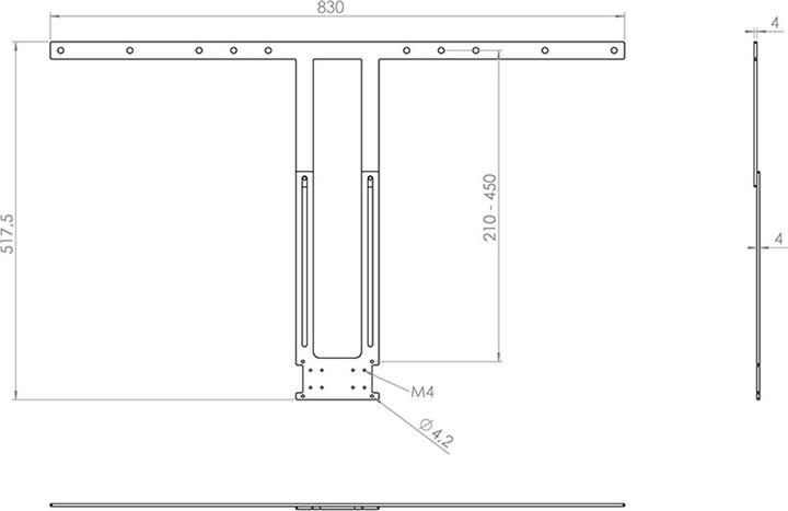 Actual product image Hagor Poly display adapter