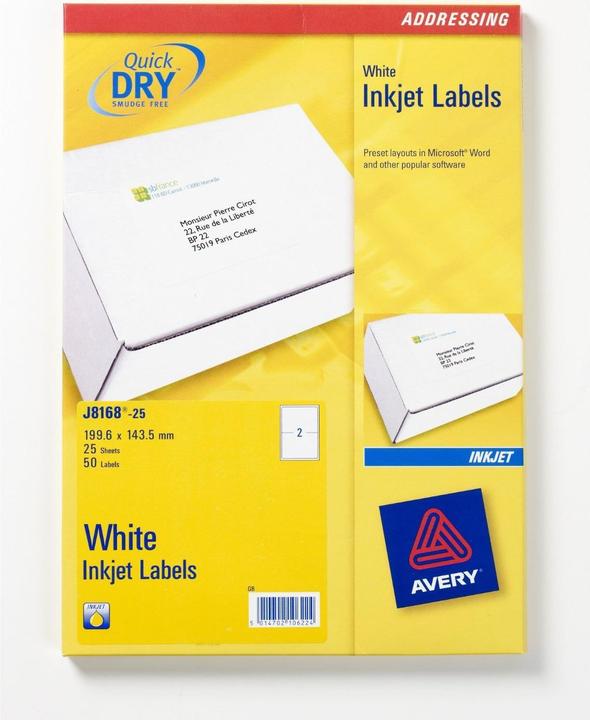 Productafbeelding Avery Dennison Adresetiketten