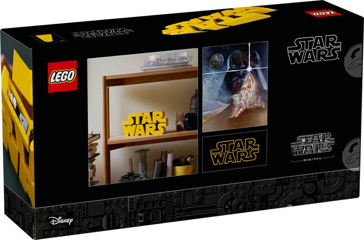 Actual product image LEGO Star Wars™ logo made from bricks (75407, LEGO Star Wars)