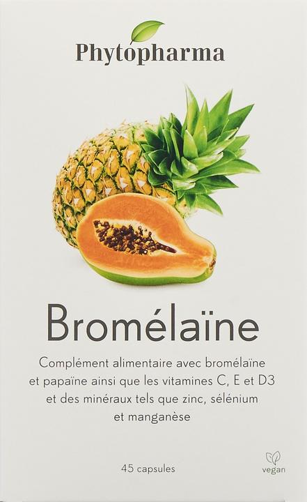 Produktbild Phytopharma Bromelain (45 Stück, Kapseln, 46 g)