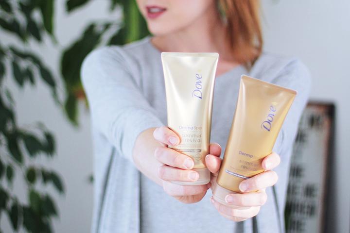 Actual product image Dove DermaSpa Summer Revival (Self tanning cream, 200 ml)