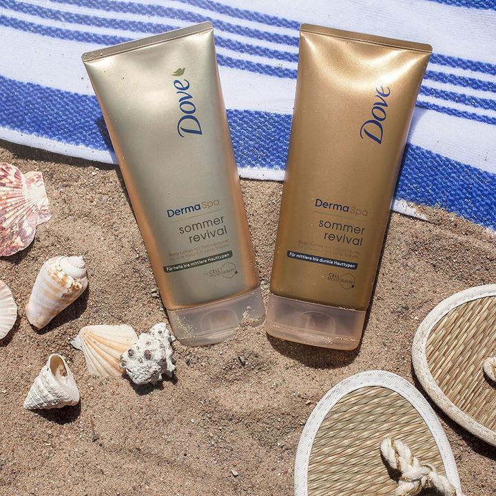Actual product image Dove DermaSpa Summer Revival (Self tanning cream, 200 ml)