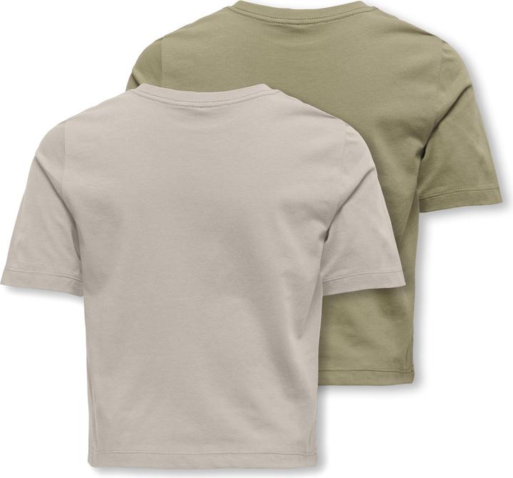 Actual product image Only Kids T-Shirt REX LEO HEART Kurzarmshirt 2er Pack (122)