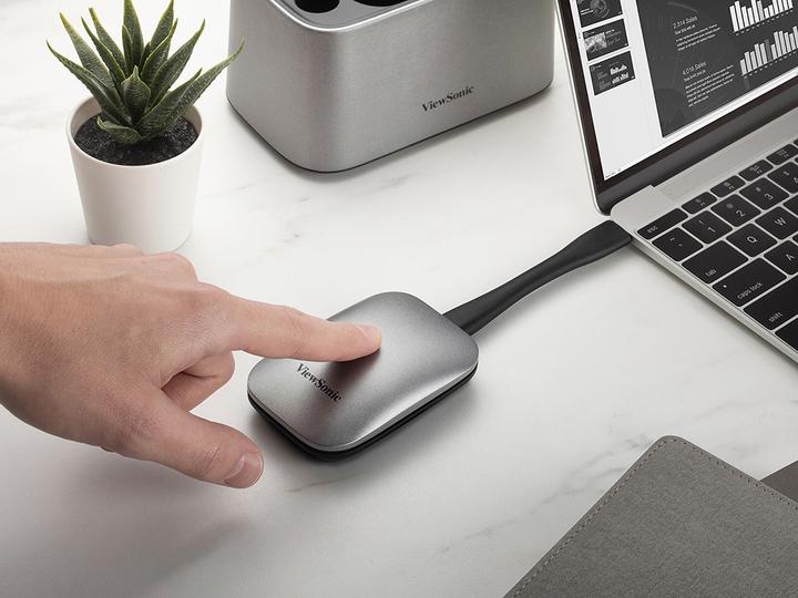 Actual product image Viewsonic VB-WPS-001 Cast Button (Universal remote control, Wi-Fi)