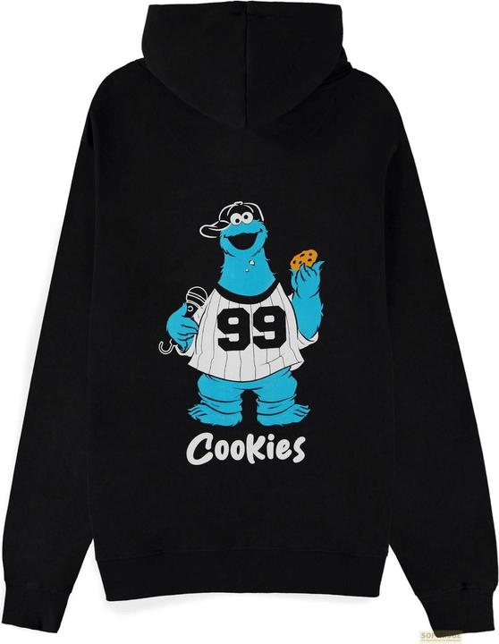 Immagine prodotto Difuzed Sesame Street - Cookie Monster - Men's Zipper Hoodie - L (L)