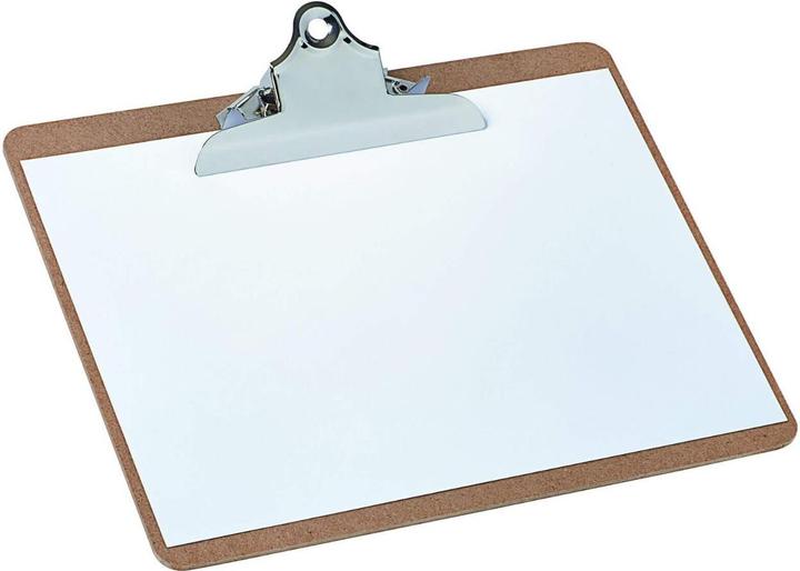 Produktbild Maul Klemmbrett MAULclassic, Hartfaser-Holz, DIN A4 quer (31 x 26 x 4.5 cm)