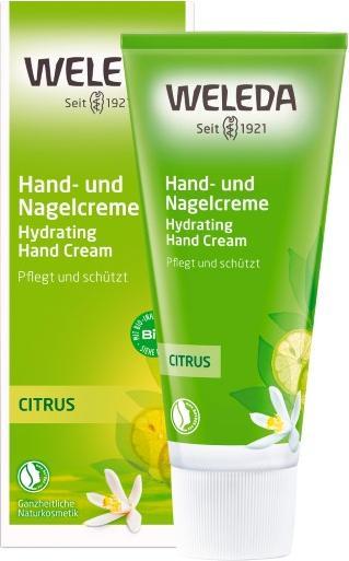 Actual product image Weleda Citrus Hand And Nail Cream (50 ml)