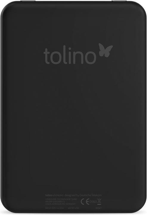 Immagine prodotto tolino shine 2 HD (6", 4 GB, Nero)