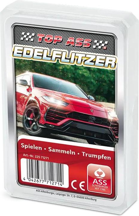Produktbild ASS Altenburg 22571271 - Quartett - Edelflitzer (DE-Ausgabe) (Deutsch)