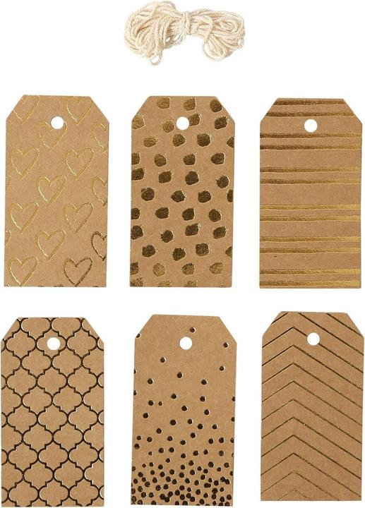 Actual product image I Am Creative Gift tags (Gift bag, 6 x)
