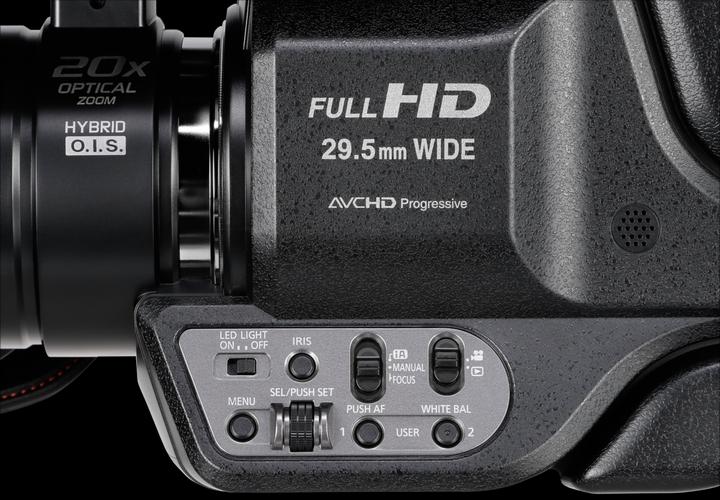 Actual product image Panasonic HC-MDH3E (6 Mpx, 50p, 20 x)