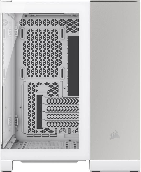 Produktbild Corsair 2500X (wei?/aluminium, Tempered Glass x 2) (mATX, Mini-ITX)
