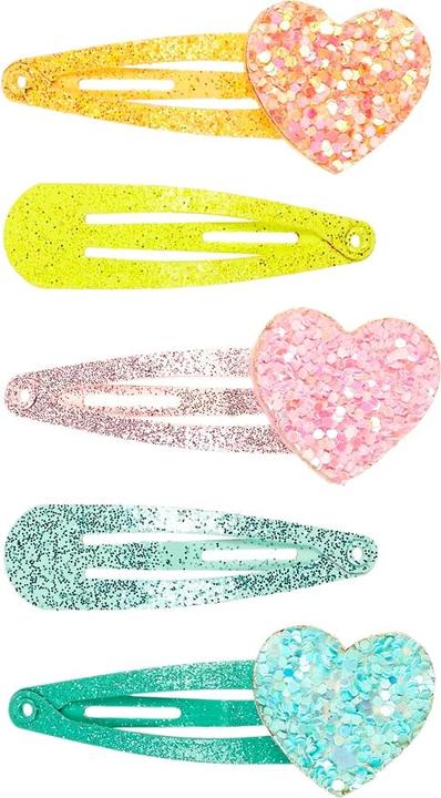 Immagine prodotto Souza Fermaglio per capelli per bambini Cuore di Heloise, 5 pezzi (5 pz.)