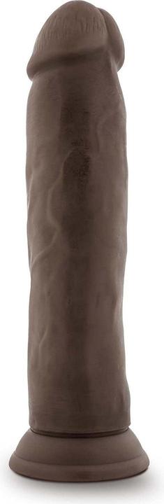 Actual product image Blush Novelties Dr Skin Plus Realistic Movable Dildo with Triple Density - 9.25 inches long