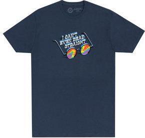 Actual product image Out of Print I Can't Even Read Straight Unisex T-Shirt Medium (M)