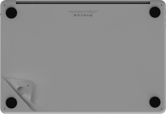 Immagine prodotto JCPAL MacGuard Two-in-One Skin Set for MacBook Air 15" (M2 2023, M3 2025 & M4 2025) - Space Gray