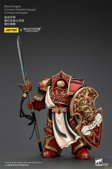Image du produit Joy Toy Warhammer The Horus Heresy Figurine 1/18 Blood Angels Crimson Paladins Squad Crimson Exemplaire 14