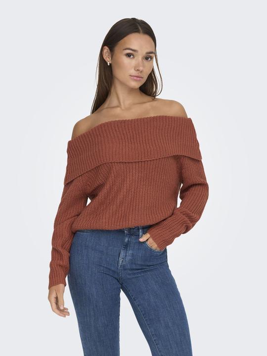 Produktbild JdY Schulterfreier Strickpullover (L)