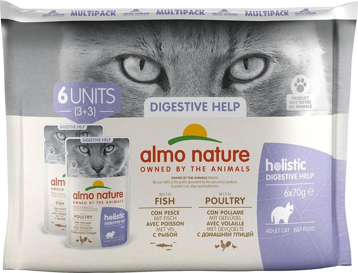 Produktbild Almo Nature Holistic Digestive (Adult, 6 Stk., 420 g)
