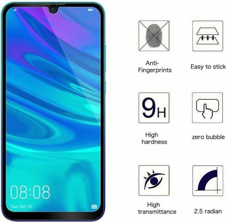 Produktbild Screenguard Huawei Y5 2019 Full Screen Panzerglas Schutzfolie 2.5D 9H (1 Stück, Huawei Y5 (2019))