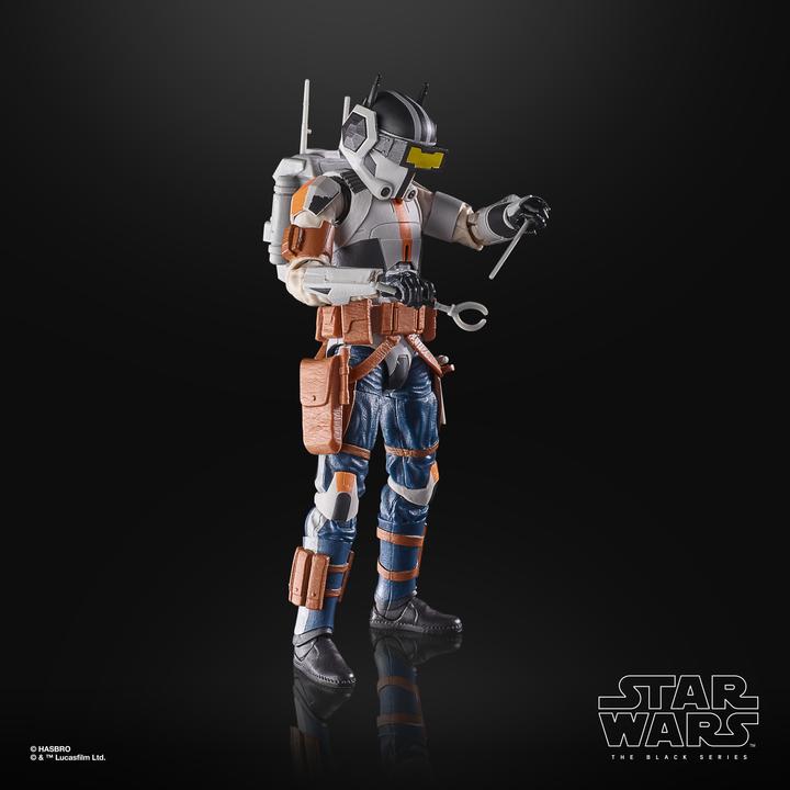 Produktbild Hasbro Star Wars: The Bad Batch Black Series figurine Tech (Mercenary Gear) 15 cm