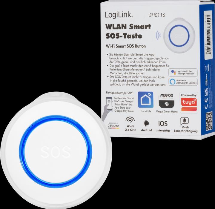 Actual product image LogiLink Smart Home Wi-Fi SOS Button