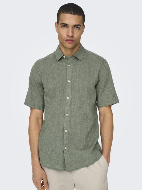 Actual product image Only & Sons Onscaiden Ss Solid Linen (M)