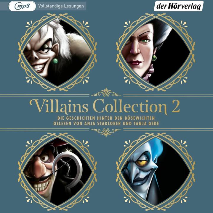 Image du produit Villains Collection 2 (Tanja Geke, Ellen Kurtz, Anja Stadlober, Serena Valentino, Allemand)