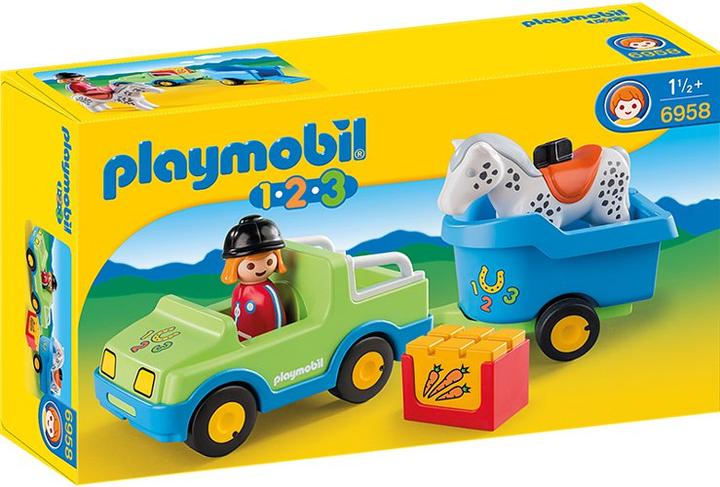 Playmobil Car with horse trailer (6958)
