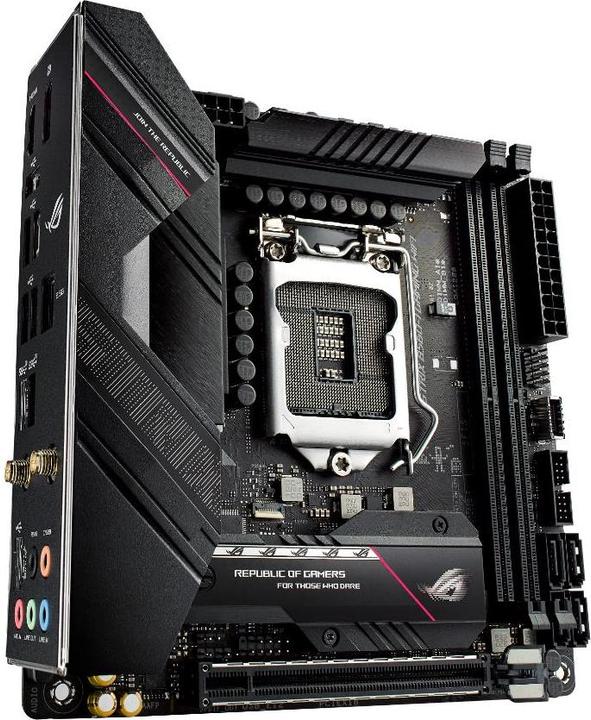 Produktbild ASUS MB ROG STRIX B560-I GAMING Intel,1200,DDR4,mITX (LGA 1200, Intel B560, Mini-ITX)