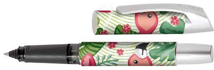 Produktbild Online Rollerball Campus II 0.7mm 61368/3D Flamingo Jungle, blau (Schwarz, Blau, Silber, 1 x)
