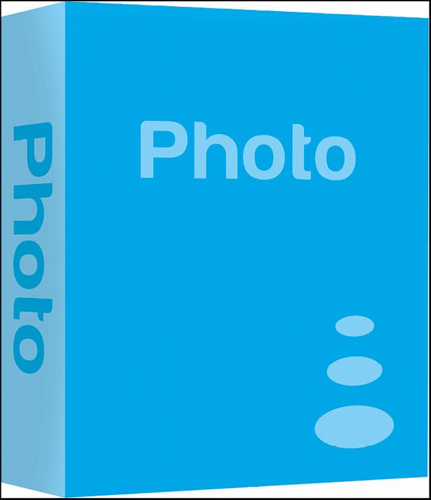 Produktbild ZEP Basic farbl. sortiert 13x19 300 Fotos Einsteckalbum (24 x 31 cm)