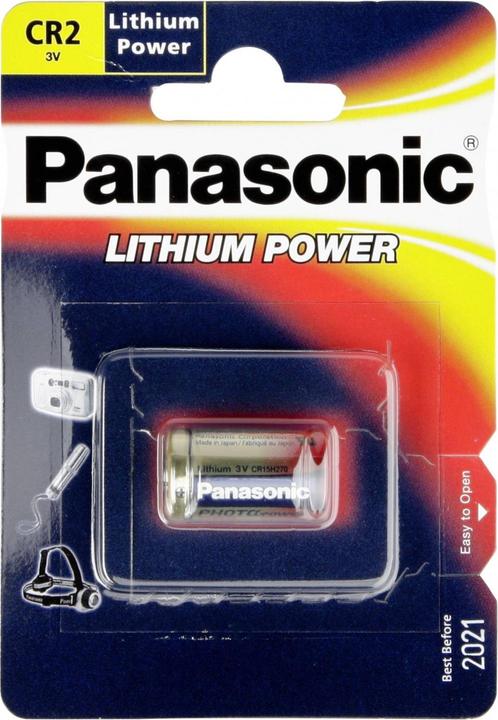 Immagine prodotto Panasonic Photo Lithium CR2 (1 pz., CR2, 850 mAh)