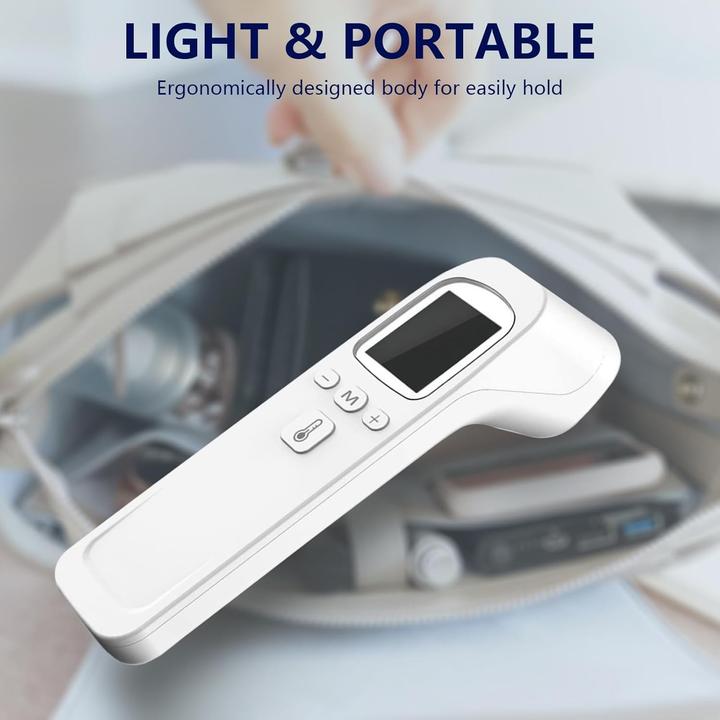Actual product image Cbx Infrarot Stirnthermometer berührungslos mit LCD Anzeige (Non-contact)