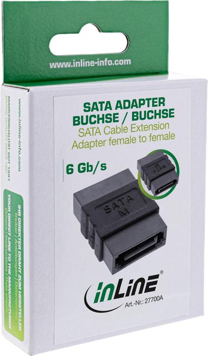 Produktbild InLine SATA Adapter Buchse/Buchse
