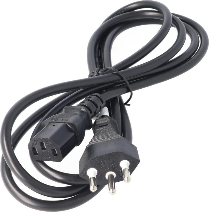 Produktbild AccuCell Netzkabel mit Schweiz-Stecker (2 m)