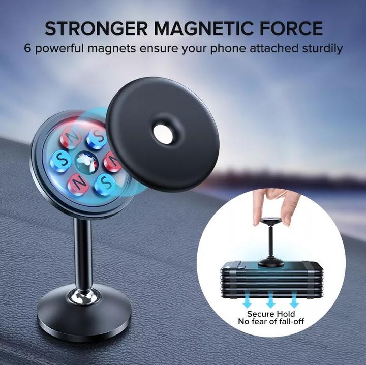 Actual product image PhoneLook Universal magnetic holder for car bathroom office with rod