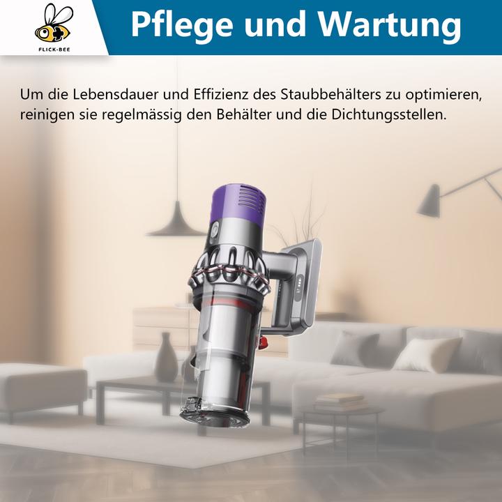 Image du produit Flickbee Réservoir à poussière pour Dyson V10 - remplace 969509-01