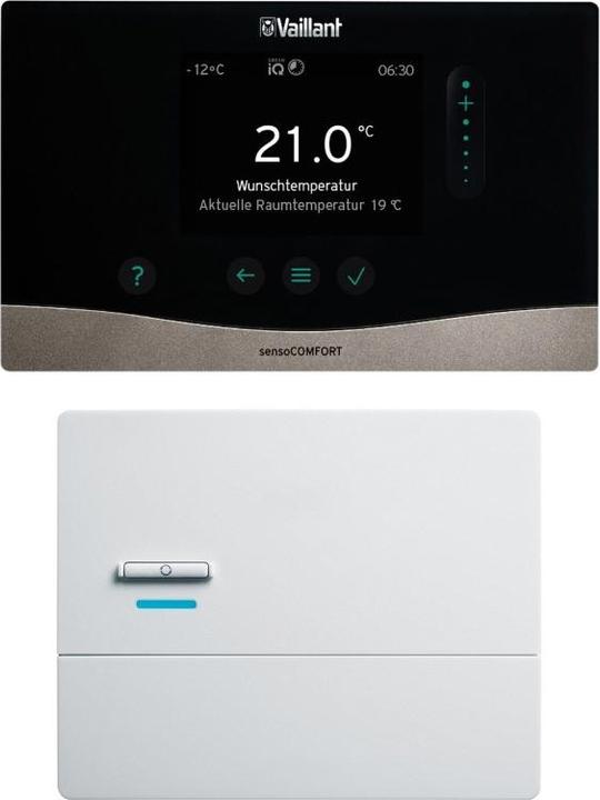 Image du produit Vaillant Régulateur de chauffage radio sensoCOMFORT VRC 720f,interface eBUS