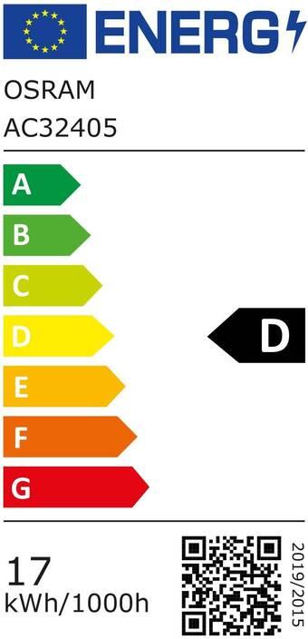 Label énergétique Osram LED Retrofit Classic A (E27, 17 W, 2500 lm, 1 x, G)