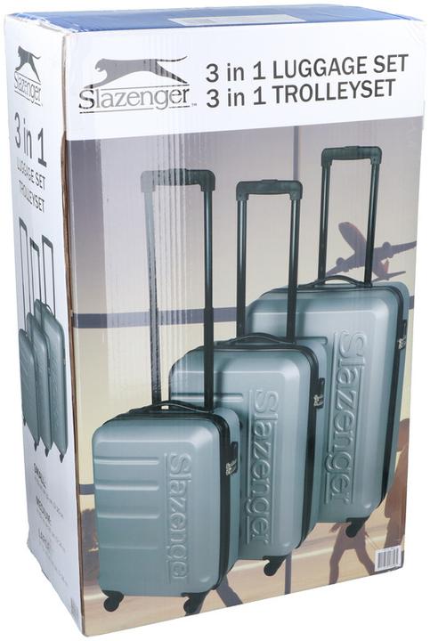 Image du produit Slazenger Kit de trolley 18/22/26" ABS 3pcs (Bagage à main (jusqu'à 50l), M (50 - 90l), L (90 - 115l))