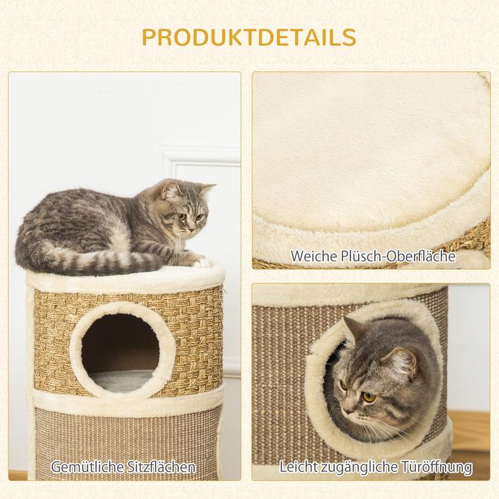 Produktbild Jamb Katzenkratzbaum (70 cm, Khaki und Braun)
